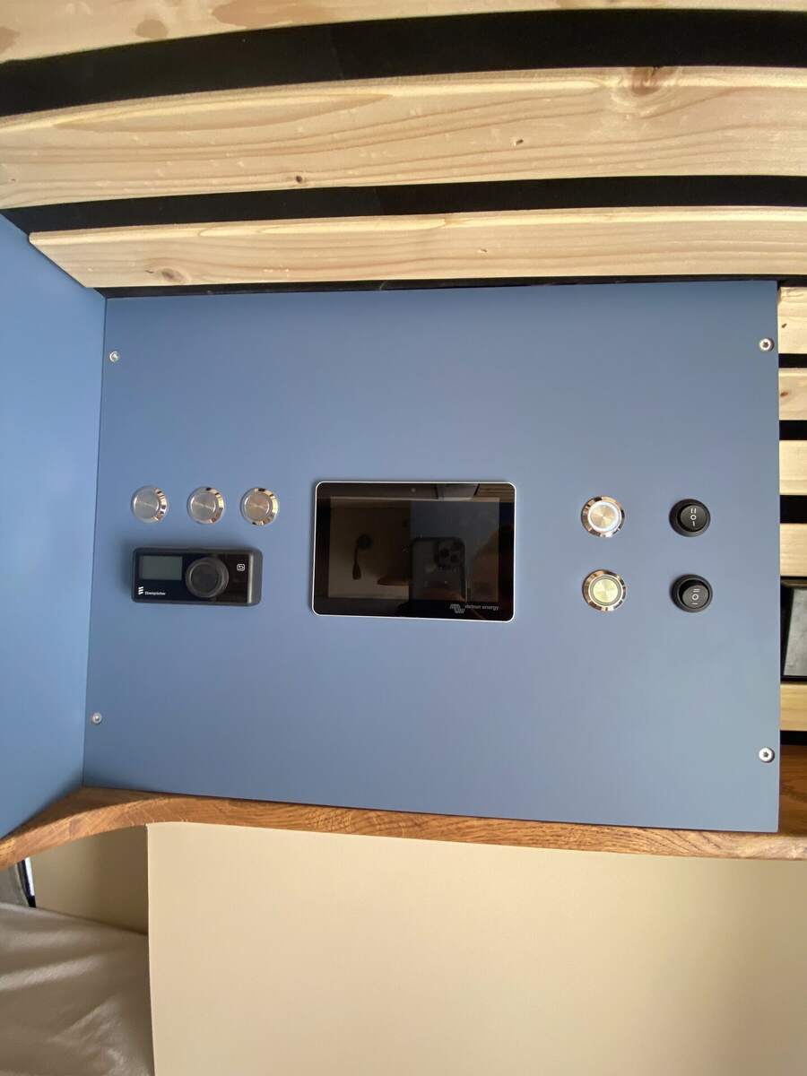Tableau de bord électrique Victron